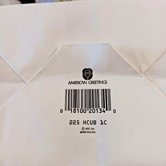 VTG 80s 90s Halloween Gift Trick or Treat Bag Colorable American Greetings NEW - Picture 8 of 8